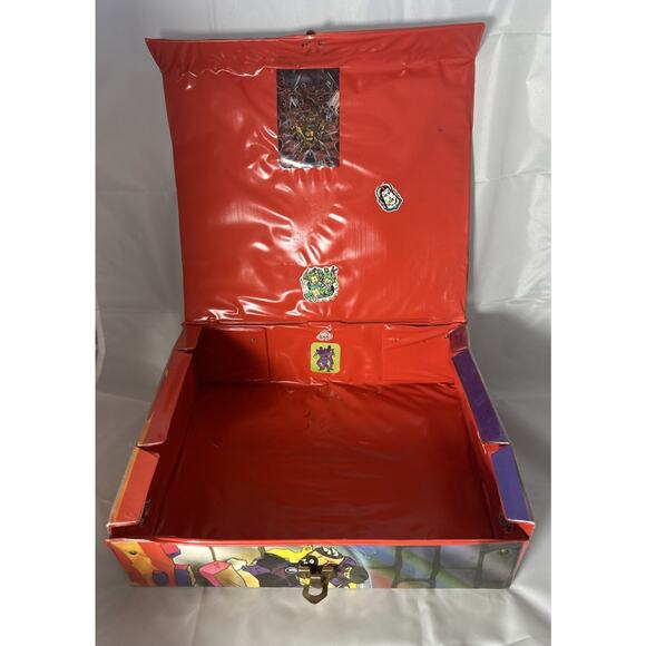 TMNT VTG 1988 TEENAGE MUTANT NINJA TURTLES COLLECTOR TOY FIGURE CASE MIRAGE - Picture 8 of 8